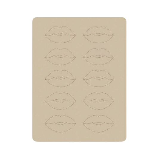 Oefenhuid lippen