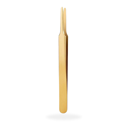 Flat shovel wimper tweezer